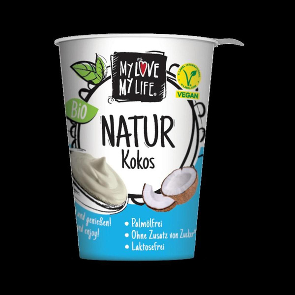 Produktfoto zu VPE Kokos Joghurt Natur ungesüßt 6x400g My Love - My Life
