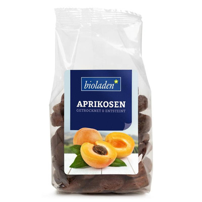 Produktfoto zu VPE Aprikosen süß ganz 10x250g bioladen