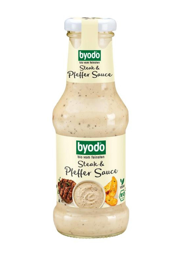 Produktfoto zu Steak & Pfeffer Sauce 250ml Byodo