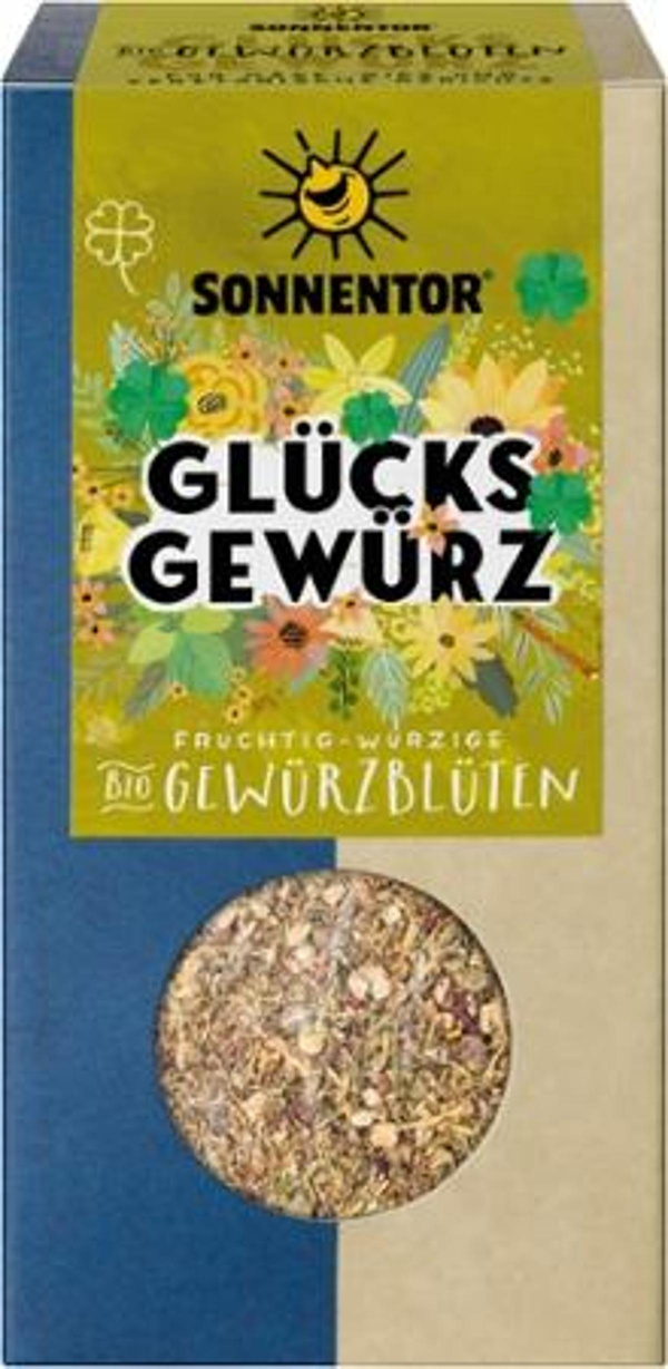 Produktfoto zu Glücks Gewürz Blüten 35g Sonnentor