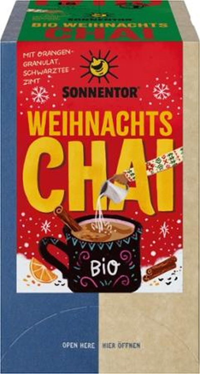 Produktfoto zu Weihnachts Chai 32,4g Sonnentor