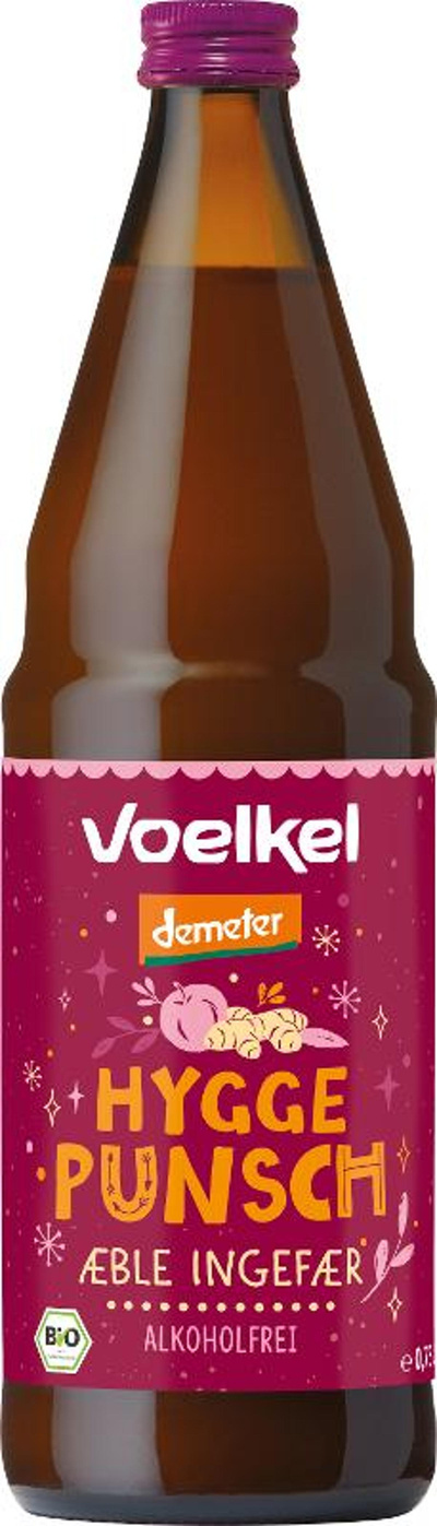 Produktfoto zu VPE Hygge Punsch Apfel Ingwer 6x0,75l Voelkel