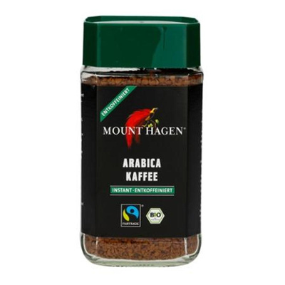 Produktfoto zu Instant Kaffee entkoffeiniert 100g Mount Hagen