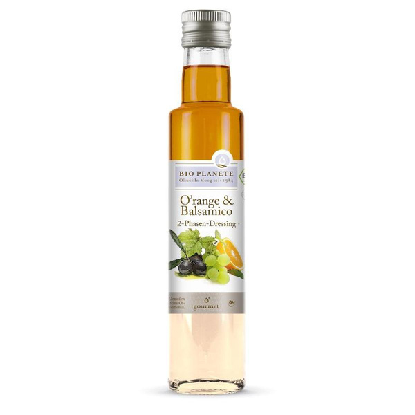 Produktfoto zu O`range und Balsamico Dressing 250 ml Bio Planete