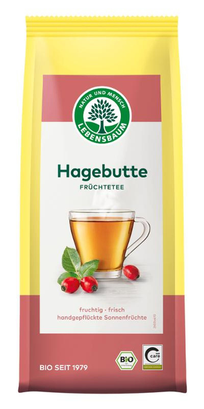 Produktfoto zu Hagebuttentee lose 100g Lebensbaum