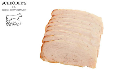 Produktfoto zu Schweinebraten geschnitten 80g Schröder`s Bio Fleisch
