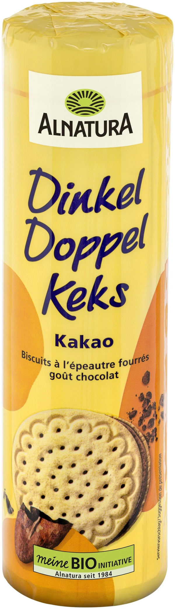 Produktfoto zu Dinkel Doppelkeks 330g Alnatura