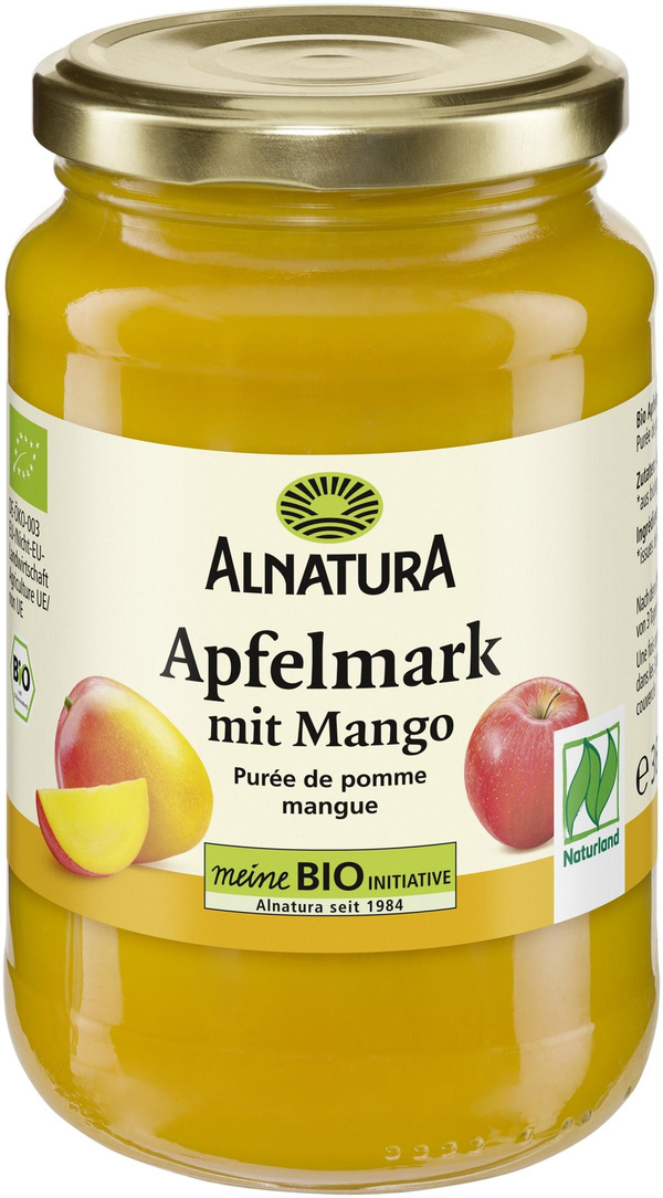Produktfoto zu Apfelmark mit Mango 360g Alnatura