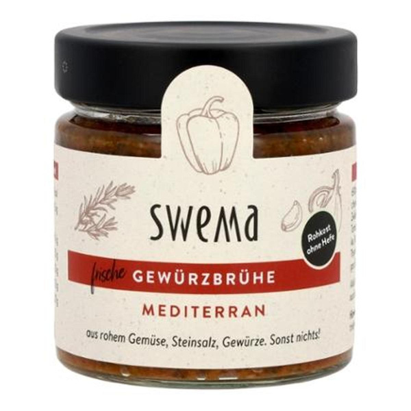 Produktfoto zu Kraftwürze mediterran 210g Swema