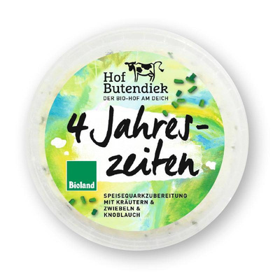 Produktfoto zu Quarkzubereitung 4 Jahreszeiten 150g Butendieker