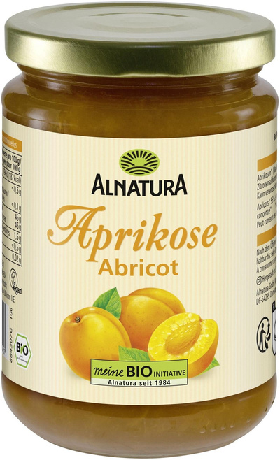 Produktfoto zu Fruchtaufstrich Aprikose 420g Alnatura