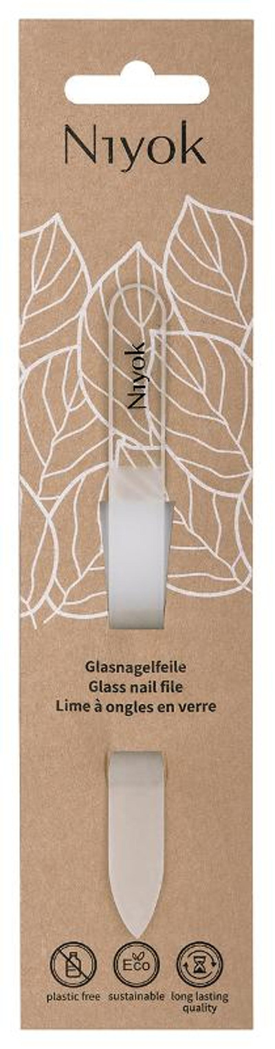 Produktfoto zu Glasnagelfeile Niyok Natural Cosmetics