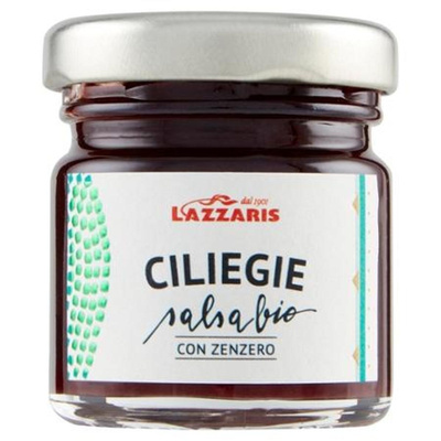 Produktfoto zu Kirsche & Ingwer Sauce 40g Lazzaris