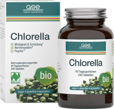 Produktfoto zu Chlorella 240 Tabletten 120g GSE