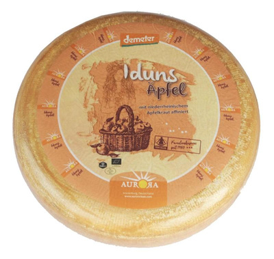 Produktfoto zu Iduns Äpfel Schnittkäse 50% Aurora