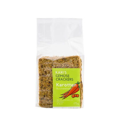 Produktfoto zu Cracker Karotten Kari`s Crackers