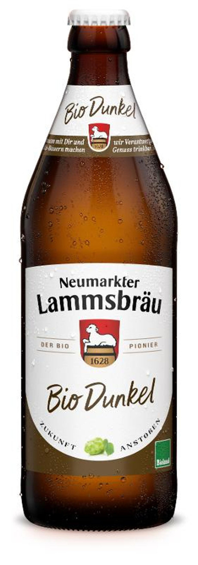 Produktfoto zu VPE Bier Lammsbräu Dunkel 10x0,5 l Neumarkter Lammsbräu