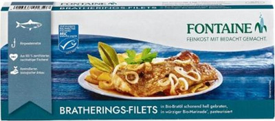 Produktfoto zu Bratherings-Filets in Marinade 325g Fontaine