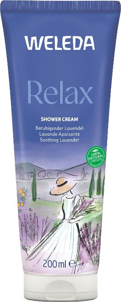 Produktfoto zu Aroma Dusche Relax 200ml Weleda
