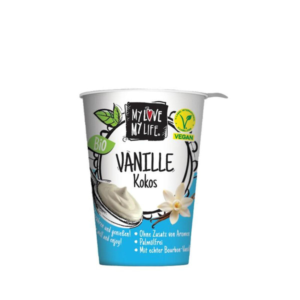 Produktfoto zu Kokos Joghurt Alternative Vanille 180g My love my life