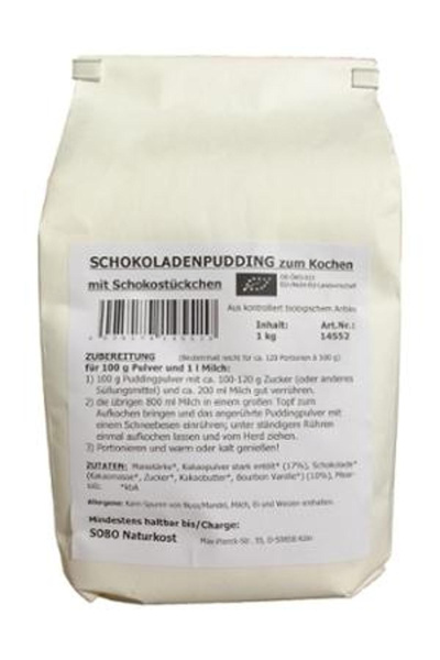 Produktfoto zu Puddingpulver Schokolade mit Stückchen 1kg Sobo