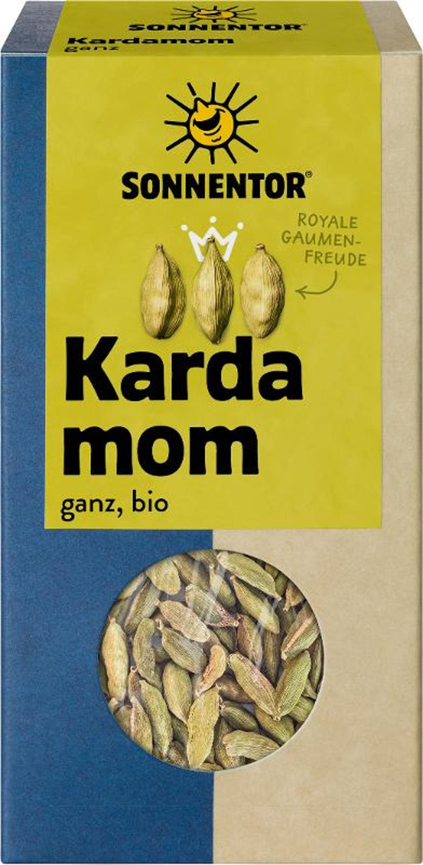 Produktfoto zu Kardamom ganze Schoten 40g Sonnentor
