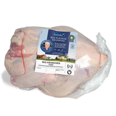 Produktfoto zu Hähnchen ganz ca. 1,6 kg bioladen