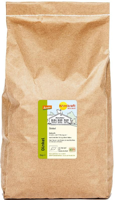 Produktfoto zu Dinkel demeter 5kg Kornkraft