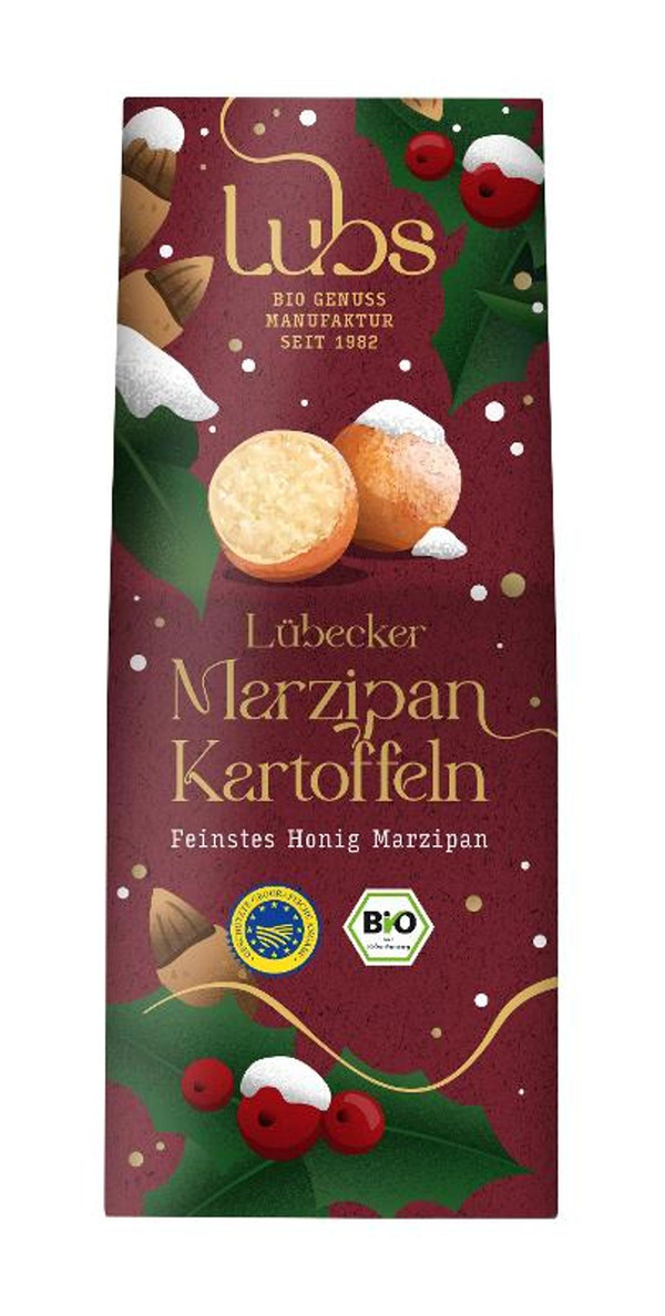 Produktfoto zu Marzipankartoffel 100g Lubs