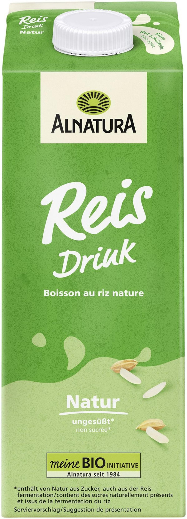 Produktfoto zu Reis Drink Natur 1l Alnatura