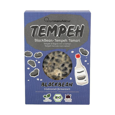 Produktfoto zu VPE Tempeh Black Bean Tamari 6x200g tempehmanufaktur