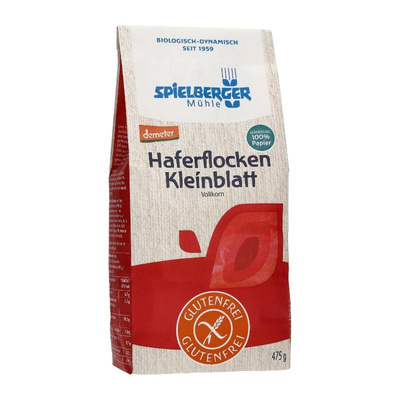 Produktfoto zu Haferflocken klein glutenfrei 475g Spielberger