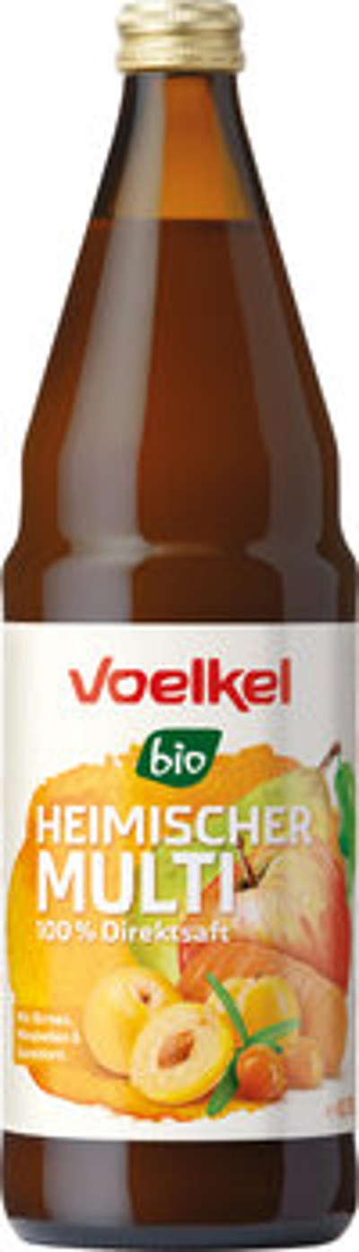 Produktfoto zu VPE Heimischer Multi Birne Mirabelle 6x0,75 l Voelkel