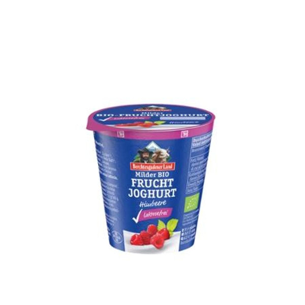 Produktfoto zu Joghurt Himbeere laktosefrei 150g Berchtesgadener Land