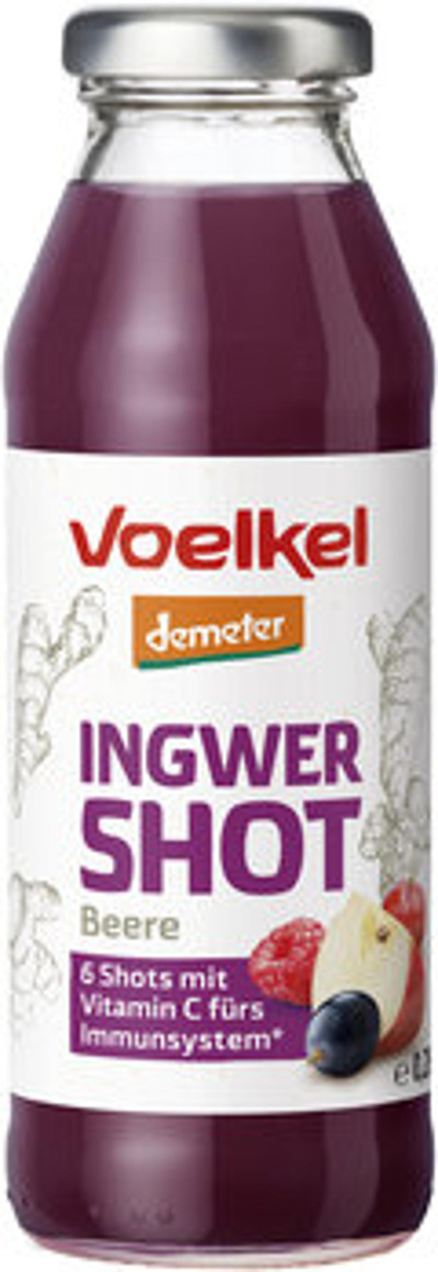 Produktfoto zu VPE Shot Ingwer-Beeren 6x0,28 l Voelkel