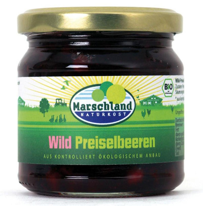 Produktfoto zu Wild Preiselbeeren 220g Marschland