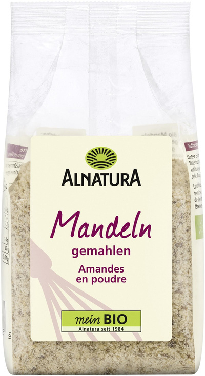 Produktfoto zu Mandeln gemahlen 150g Alnatura