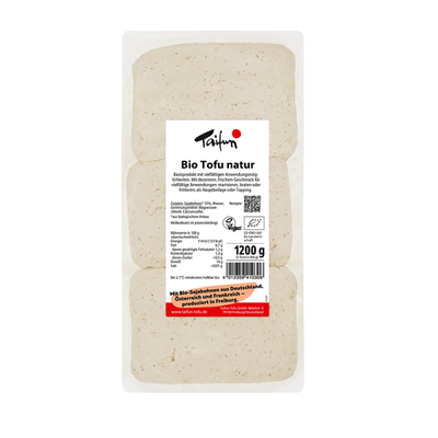 Produktfoto zu Tofu Natur 1200g Taifun