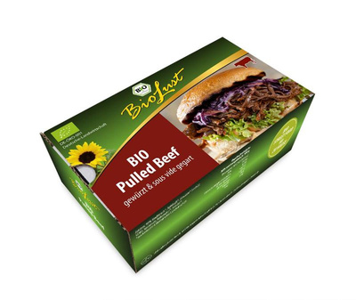 Produktfoto zu Pulled Beef 400g BioLust