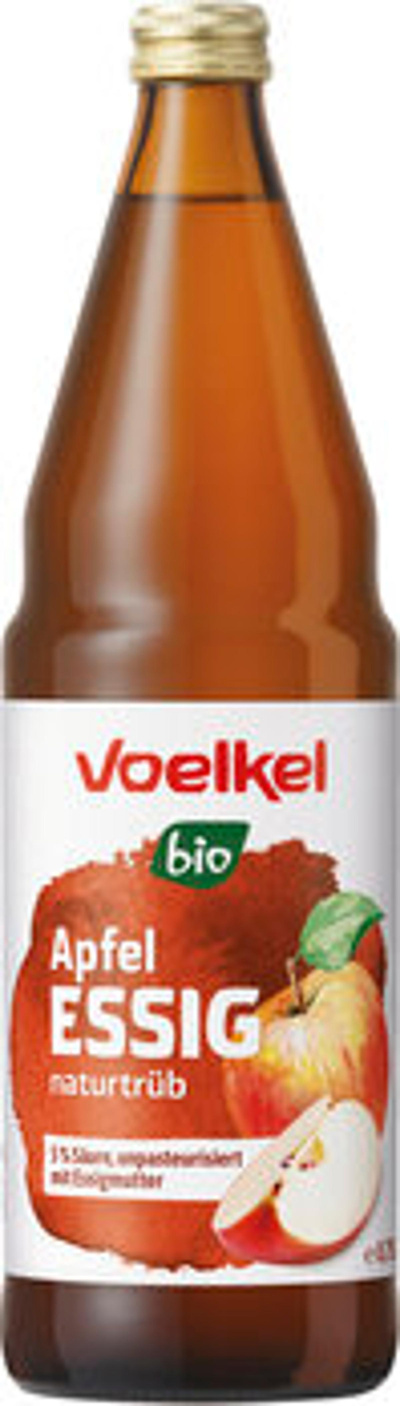 Produktfoto zu Apfelessig naturtrüb 0,75l Voelkel