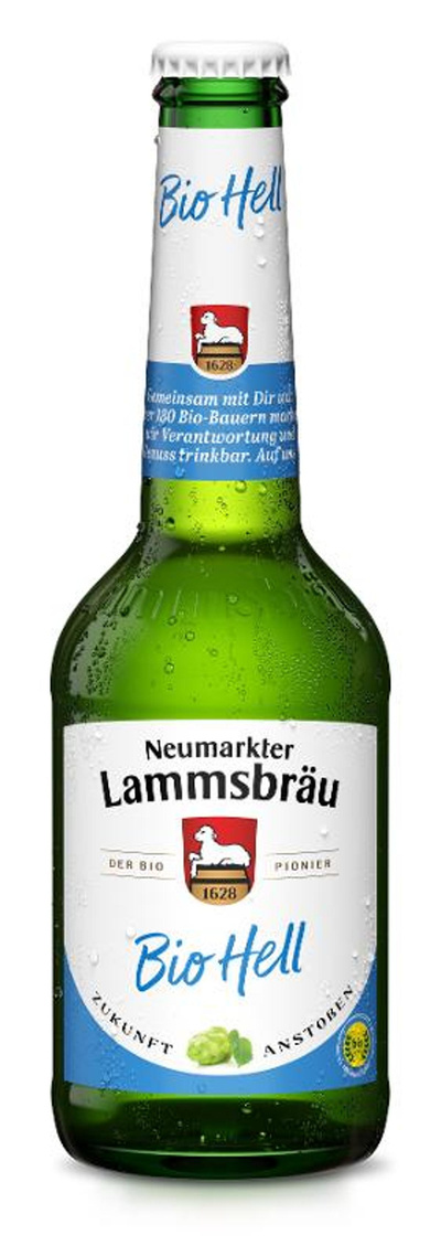 Produktfoto zu VPE Lammsbräu Edelhell 10x0,33 l Neumarkter Lammsbräu