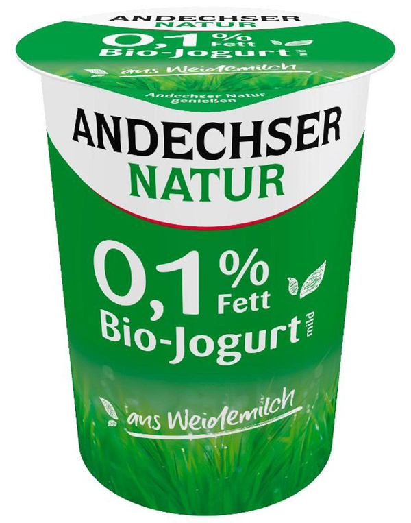 Produktfoto zu VPE Joghurt Fit mit 0,1% im Becher 6x500g Andechser