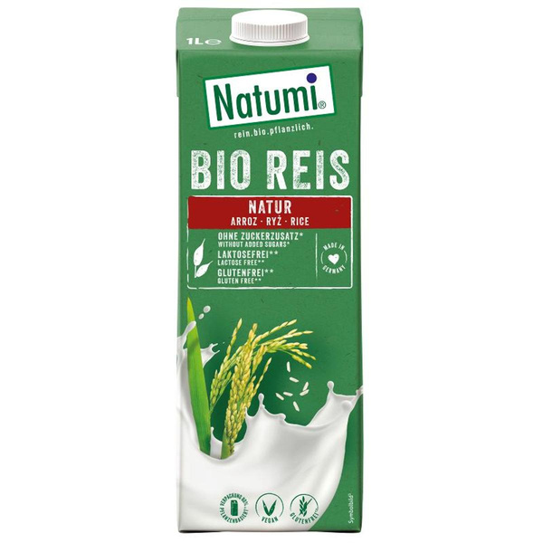 Produktfoto zu VPE Reisdrink natur 8x1 l Natumi