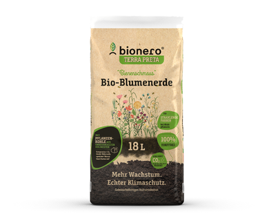 Produktfoto zu "Bienenschmaus" Terra Preta Blumenerde 18l bionero
