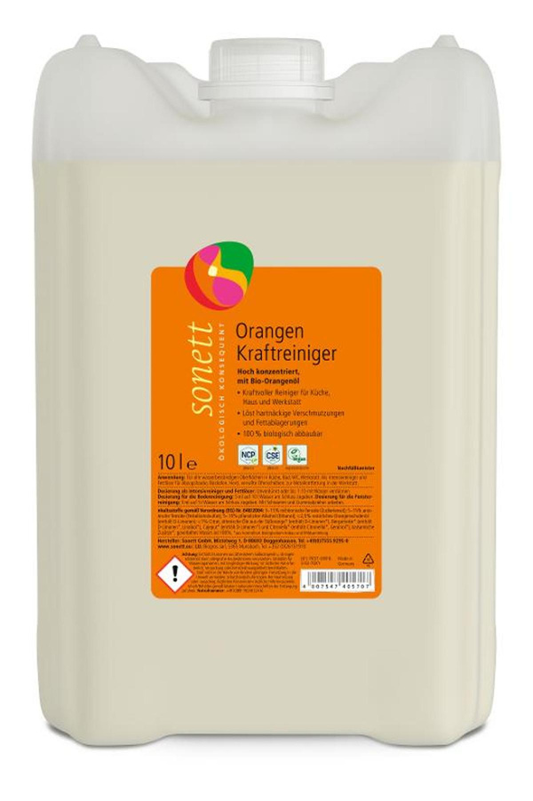 Produktfoto zu Orangen Kraftreiniger 10l Sonett