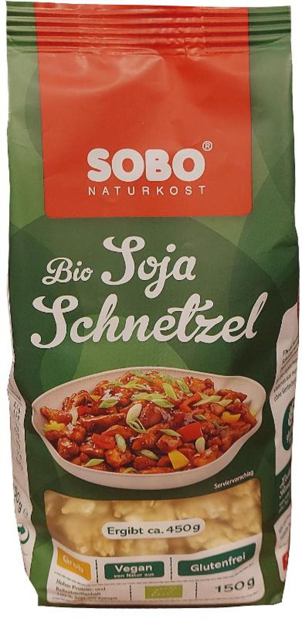 Produktfoto zu Soja-Schnetzel grob 150g SOBO
