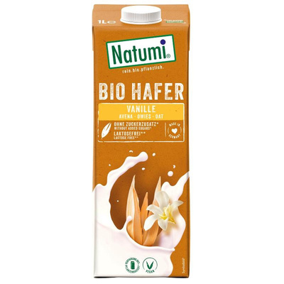 Produktfoto zu VPE Hafer Drink Vanille 8x1 l Natumi