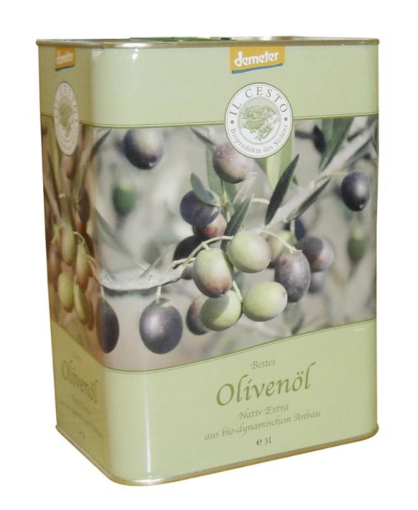 Produktfoto zu Olivenöl 3 l Il Cesto