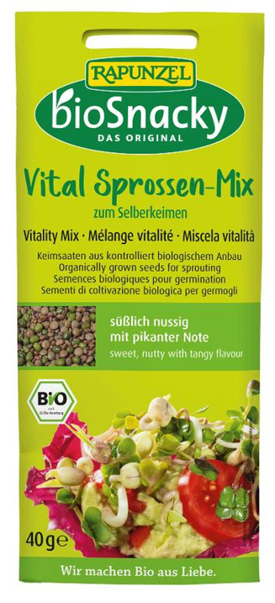 Produktfoto zu Keimsaat Vital Sprossen-Mix bioSnacky Rapunzel