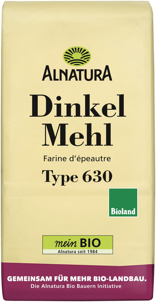 Produktfoto zu Dinkelmehl Type 630 1 kg Alnatura